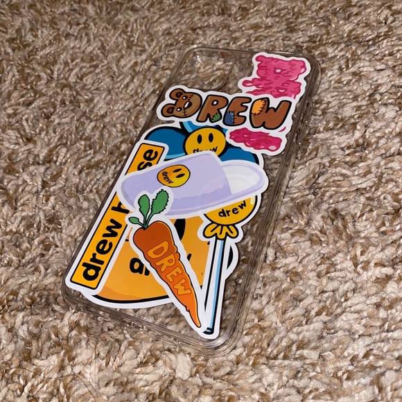 Accessories - Custom Drew Stickers Clear 11 pro max iphone case